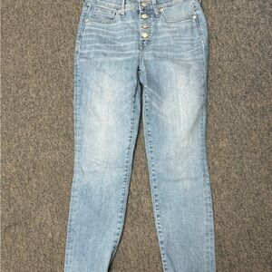 Madewell Light Blue Ankle Jeans